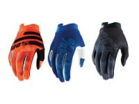 100% iTrack Youth Glove (FA18), Black/Charcoal, S