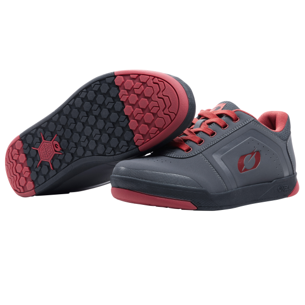 O´Neal PINNED FLAT Pedal Shoe V.22 gray/red 40