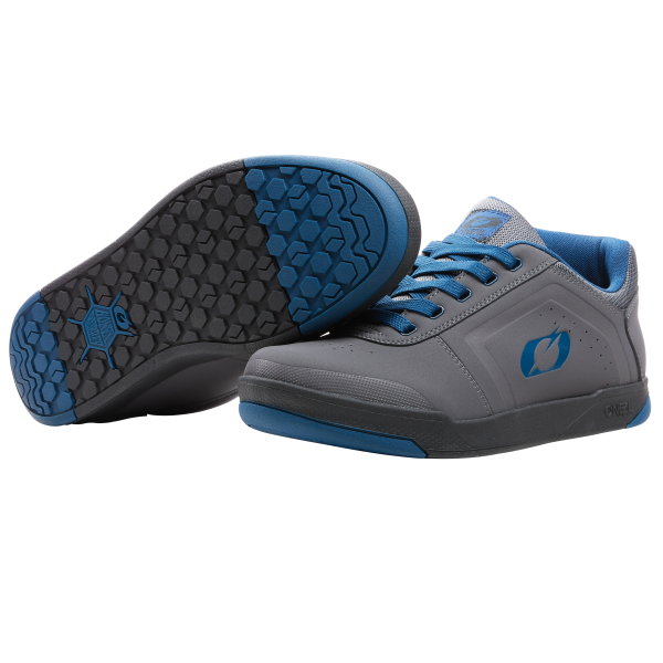 O´Neal PINNED PRO FLAT Pedal Shoe V.22 gray/blue 38