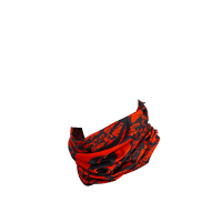 NECKWARMER WALL black/red