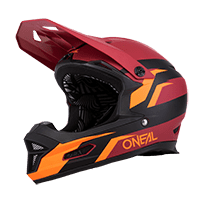 O´Neal FURY Helmet STAGE red/orange S (55/56 cm)