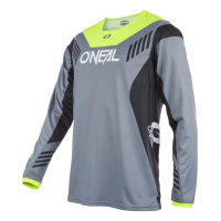 O´Neal ELEMENT FR Youth Jersey HYBRID V.22 gray/neon yellow L