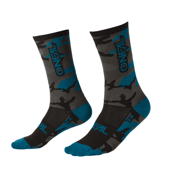 O´Neal MTB Performance Sock CAMO V.22 gray/blue/black (43-46)