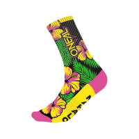 O´Neal MTB Performance Sock ISLAND V.22 pink/green/yellow (39-42)