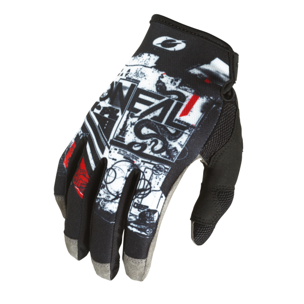 O´Neal MAYHEM Glove SCARZ V.22 black/white/red S/8