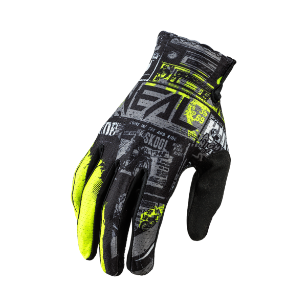 MATRIX Glove RIDE black/neon yellow XL/10
