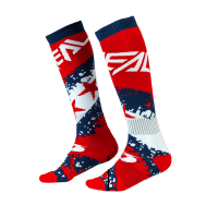 PRO MX Sock STARS red/blue (One Size)