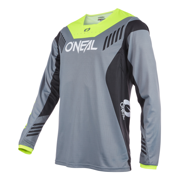 O´Neal ELEMENT FR Youth Jersey HYBRID V.22 gray/neon yellow S