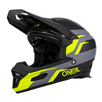 O´Neal FURY Helmet STAGE black/neon yellow 55/56 S