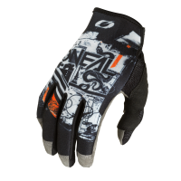 O´Neal MAYHEM Glove SCARZ V.22 black/gray/orange M/8,5