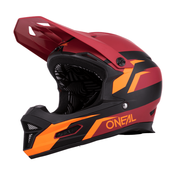 FURY Helmet STAGE red/orange S (55/56 cm)