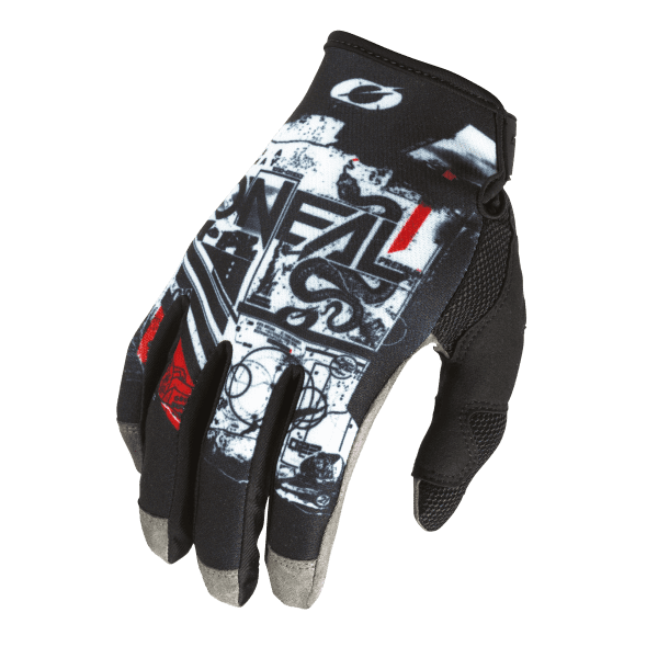 O´Neal MAYHEM Glove SCARZ V.22 black/white/red M/8,5