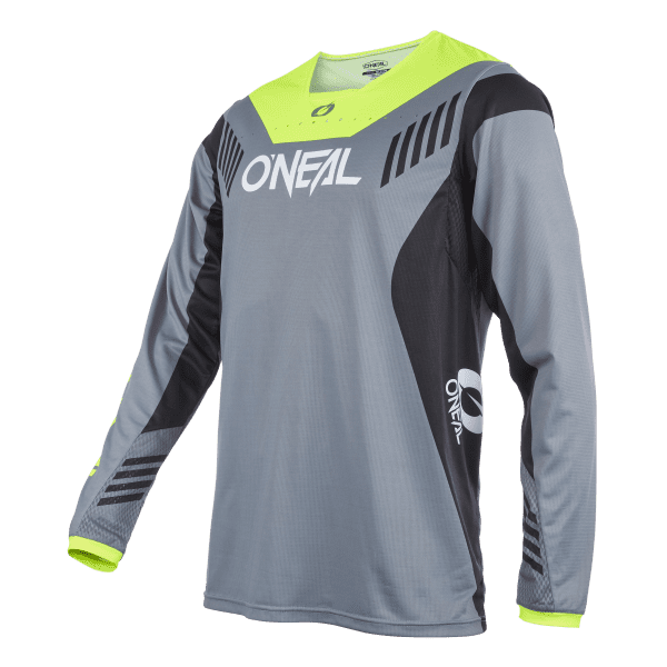 O´Neal ELEMENT FR Youth Jersey HYBRID V.22 gray/neon yellow L