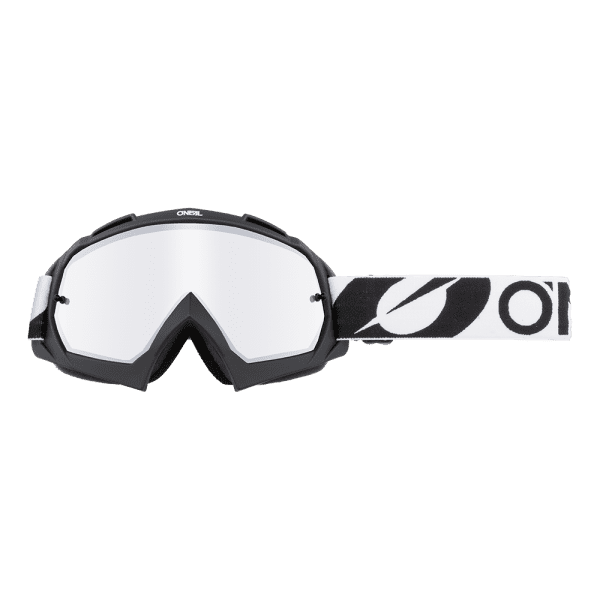 B-10 Goggle TWOFACE black - silver mirror