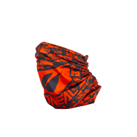 NECKWARMER WALL black/red