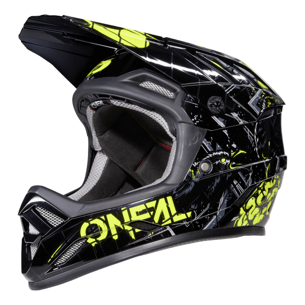 BACKFLIP Helmet ZOMBIE black/neon yellow S (55/56 cm)
